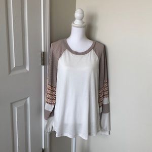 New Kori Sweater M Rose Remington Cream